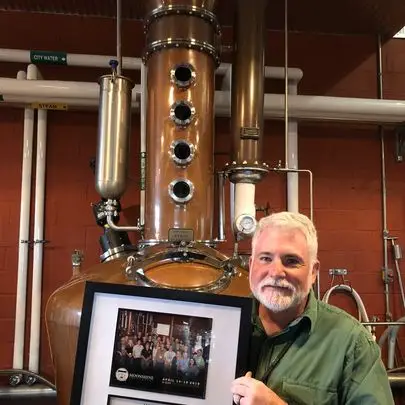 Completing the Distiller Course at Moonshine University, Louisville, KY April 2019