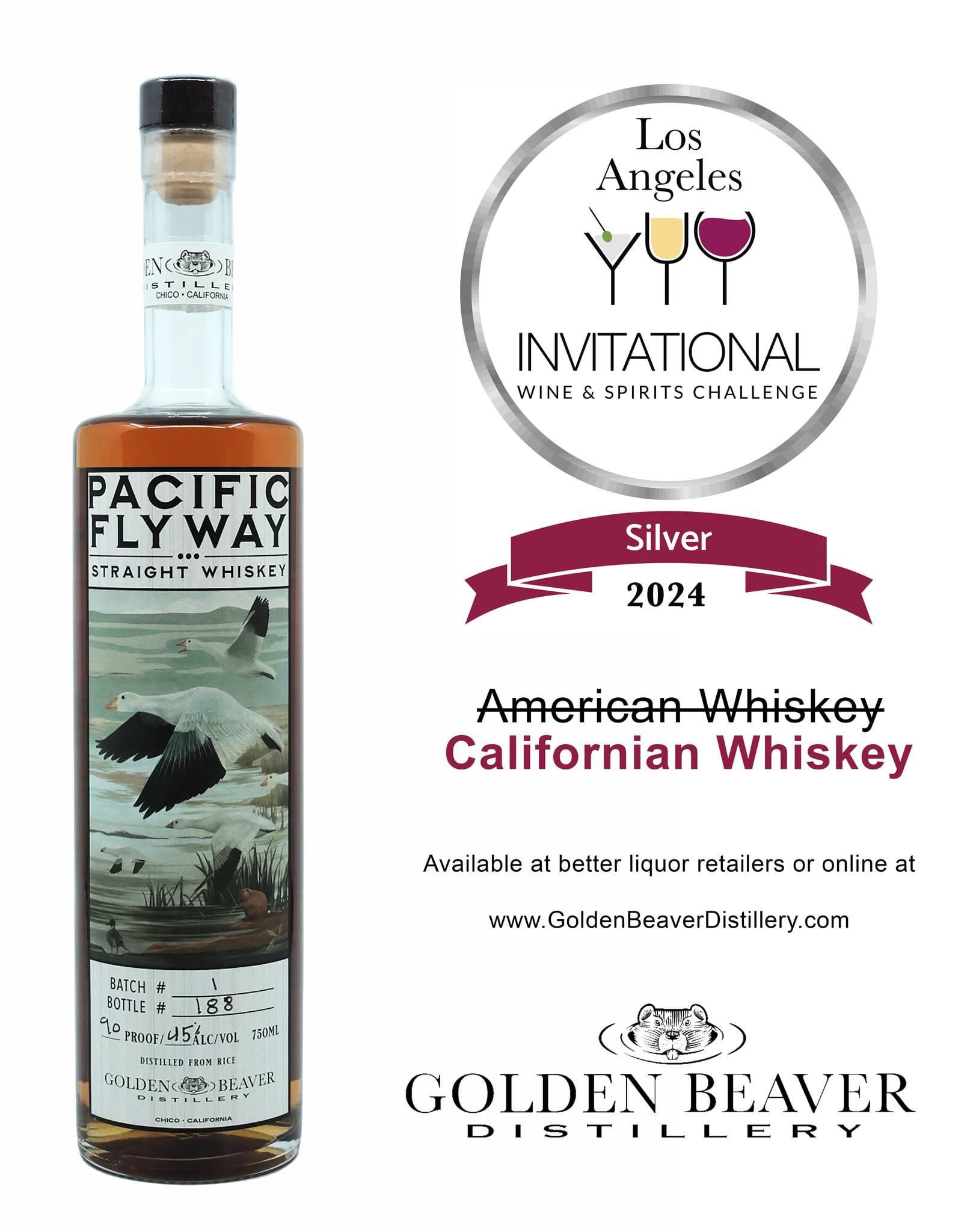 image of Los Angeles invitational award for pacific flyway whisky